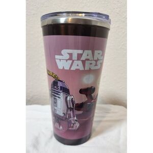 Disney Parks Star Wars R2-D2 C3PO Hot Cold Insulated Cup Coffee Mug Tumbler 20oz